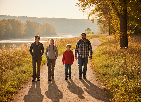 Platte River State Park Trail